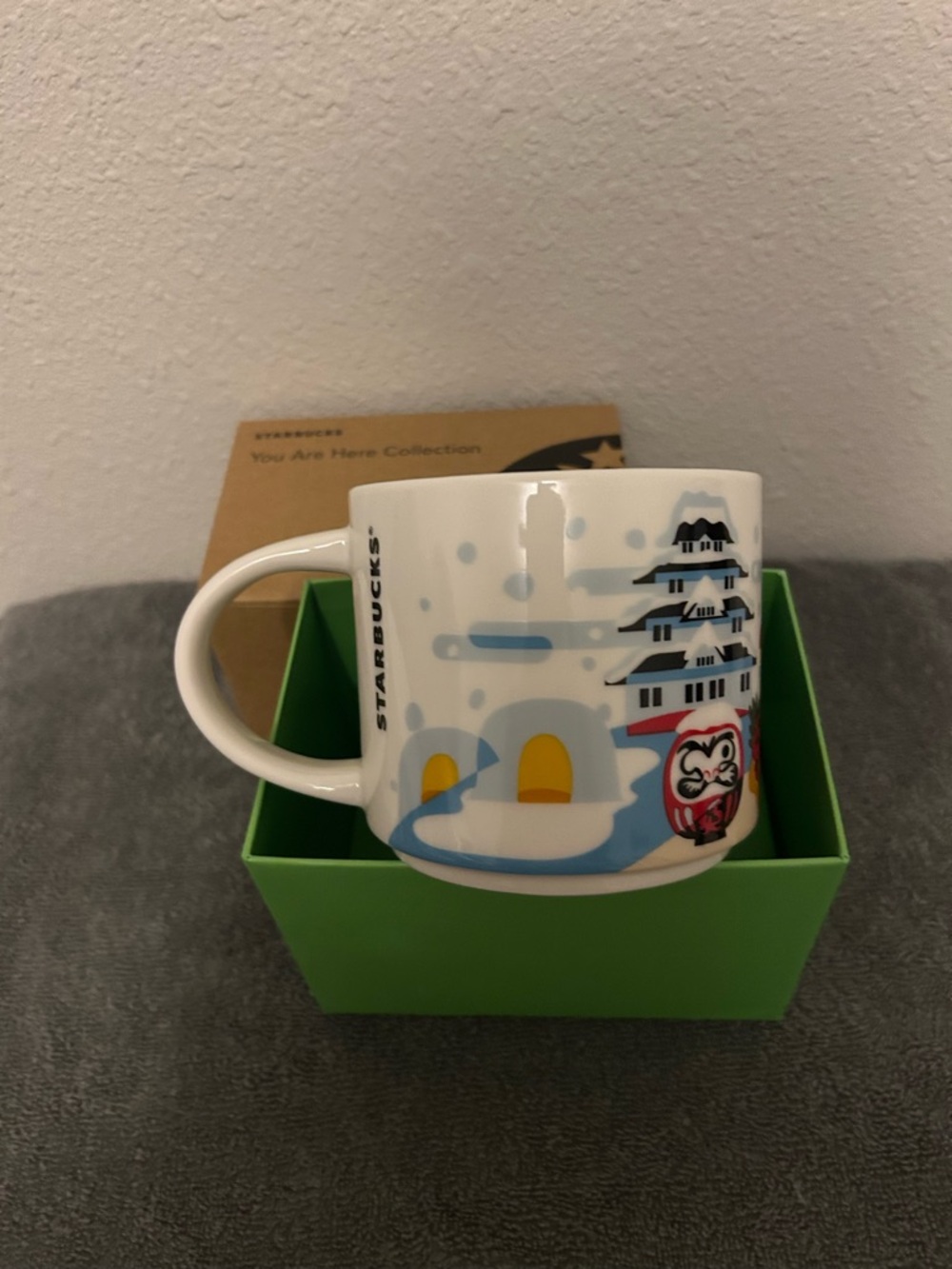Starbucks Japan Limited Edition you are here winter mug. NIB - Picture 2 of 5